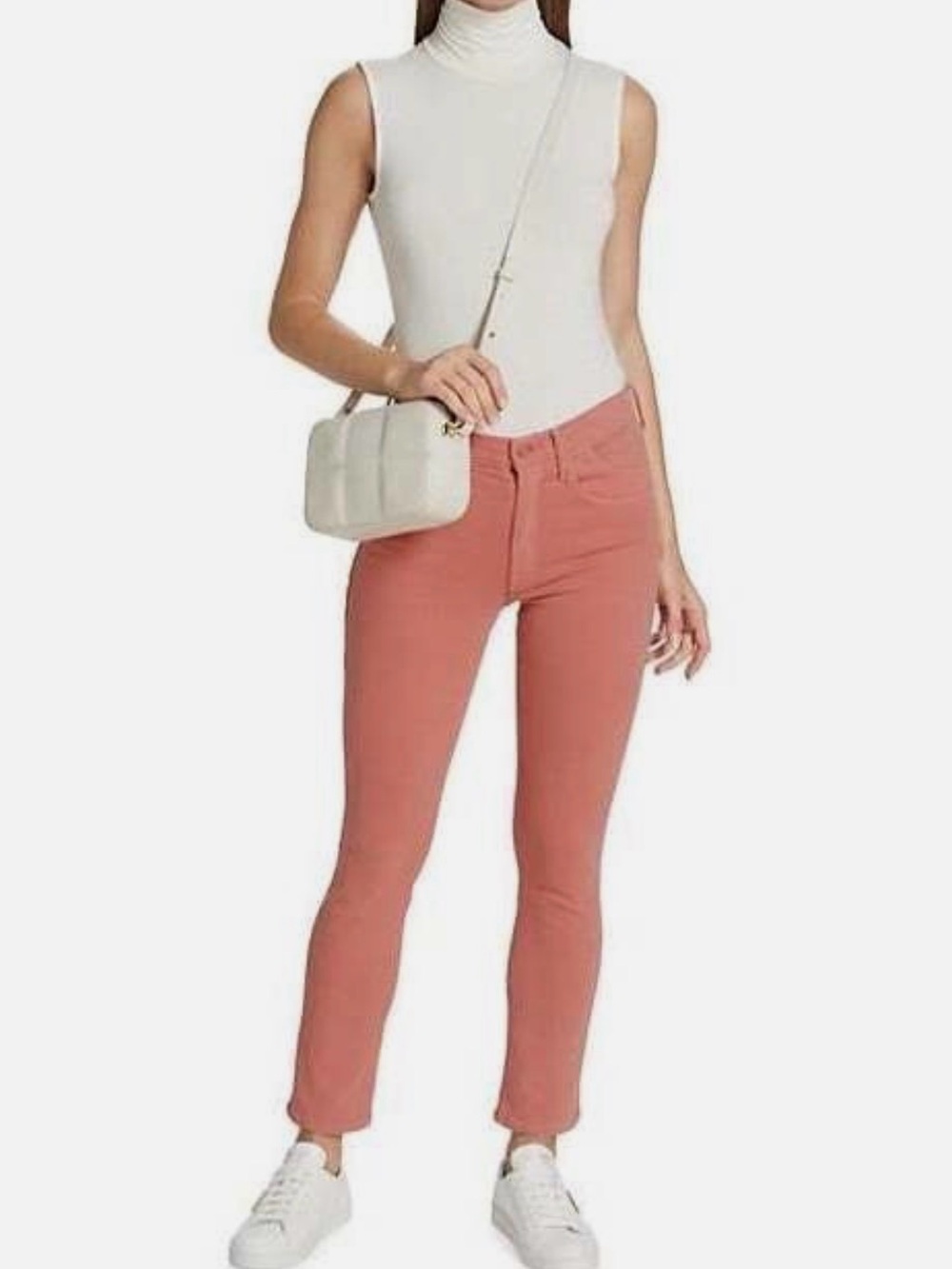 MOTHER Women's Skinny Jeans in Rose Clay